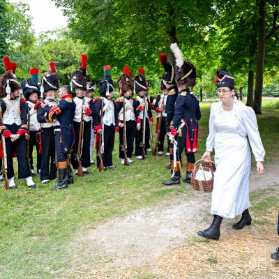 Reconstitution de la bataille d'Arcis