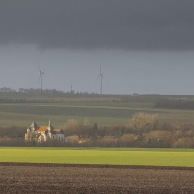 La ferme d'éolienne